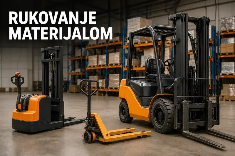 Viličari i paletari za rukovanje materijalom